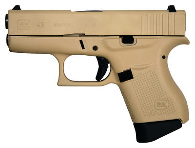 Glock 43 Dusk 9mm 3.39-inch 6rd