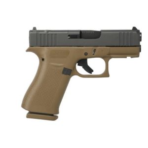 Glock G43X MOS Flat Dark Earth / Black 9mm 3.39" Barrel 10-Rounds