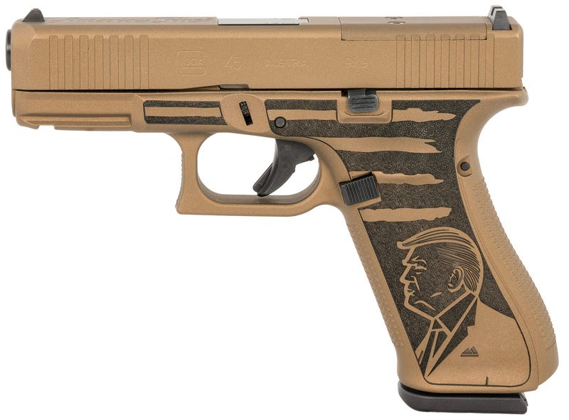 Glock G45 Gen5 "Trump 45th" Bronze 9mm 4.02" Barrel 17-Rounds