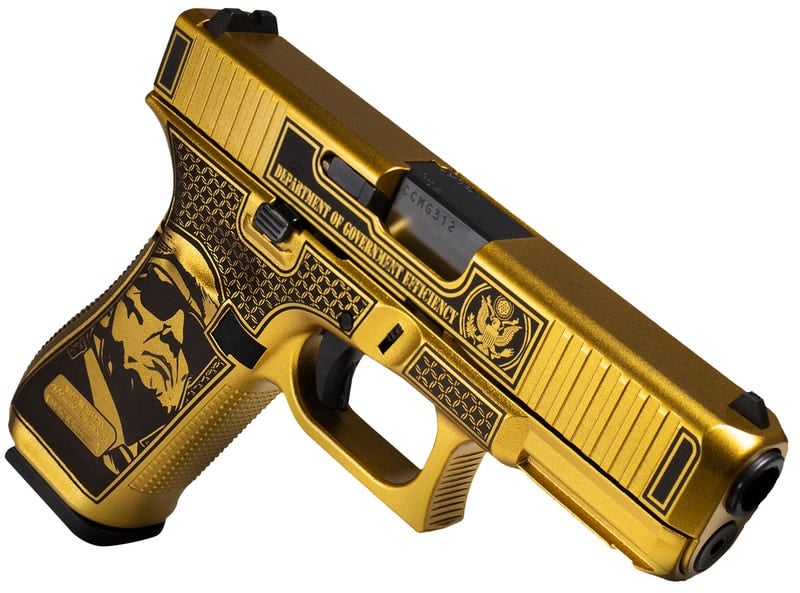 Glock G47 Gen 5 MOS D.O.G.E. Gold 9mm 4.49" Barrel 19-Rounds
