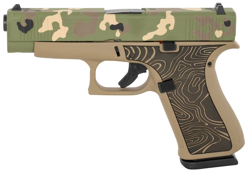 Glock G48 Gen5 Camo 9mm 4.17" Barrel 10-Rounds