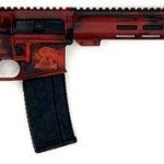 Great Lakes Firearms and Ammunition AR-15 Battleworn Red .223 Wylde 16" Barrel 30-Rounds