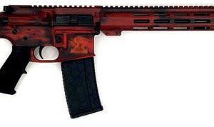 Great Lakes Firearms and Ammunition AR-15 Battleworn Red .223 Wylde 16" Barrel 30-Rounds