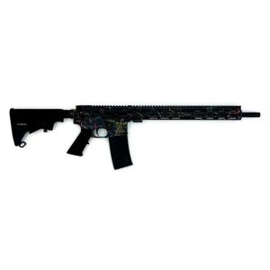 Great Lakes Firearms AR-15 Black Splatter .223 Wylde 16" Barrel 30-Rounds