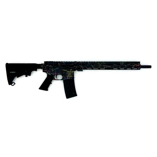 Great Lakes Firearms AR-15 Black Splatter .223 Wylde 16" Barrel 30-Rounds