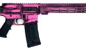 Great Lakes Firearms and Ammunition AR-15 BW Pink/SS .223 Wylde 16" Barrel 30-Rounds