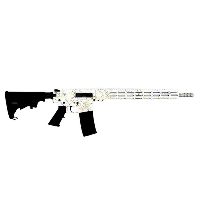 Great Lakes Firearms AR-15 White Splatter .223 Wylde 16" Barrel 30-Rounds
