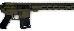 Great Lakes Firearms and Ammunition AR-15 OD Green .450 Bushmaster 18" Barrel 5-Rounds