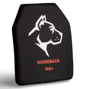 Guard Dog Ridgeback M4+ Level IV+ Plate Armor 10"x12" w/ Spall Guard