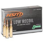 HSM/Hunting Shack Low Recoil Rifle Ammunition .243 Win 85-Grain 20-Rounds PT
