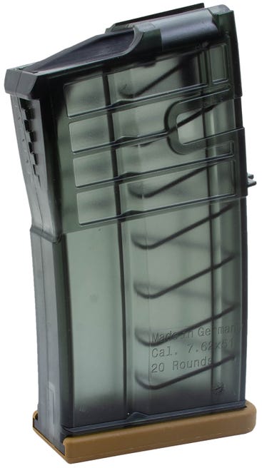 Heckler and Koch HK417 Magazine Smoke/FDE 7.62 X 51 20-Rounds