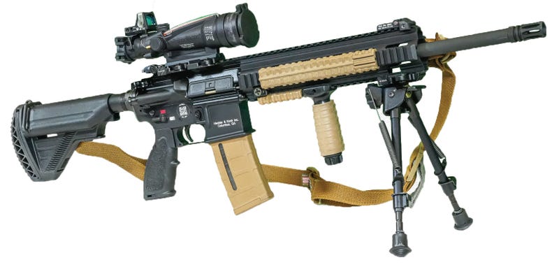 Heckler and Koch MR27 Black 5.56 / .223 Rem 16.5" Barrel 30-Rounds USMC LIMITED DEPLOYMENT KIT