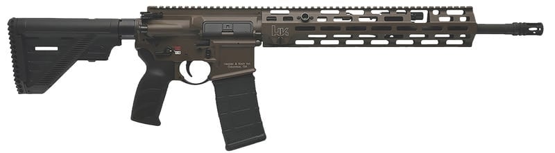 Heckler and Koch MR556 A4 Patriot Brown 5.56 16.5" Barrel 30-Rounds