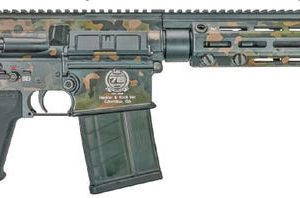 Heckler and Koch MR762 Flecktarn Camo 7.62 X 51 16.5" Barrel 20-Rounds