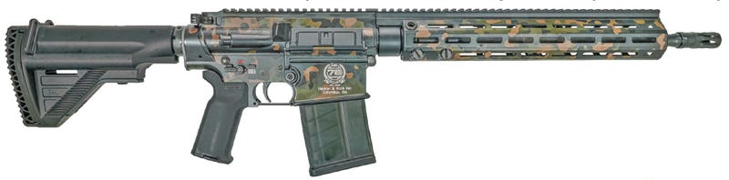 Heckler and Koch MR762 Flecktarn Camo 7.62 X 51 16.5" Barrel 20-Rounds
