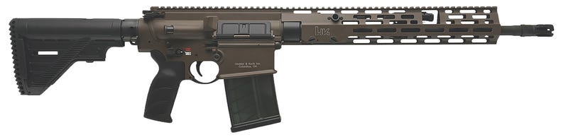 Heckler and Koch MR762 A4 Patriot Brown 7.62 X 51 16.5" Barrel 10-Rounds
