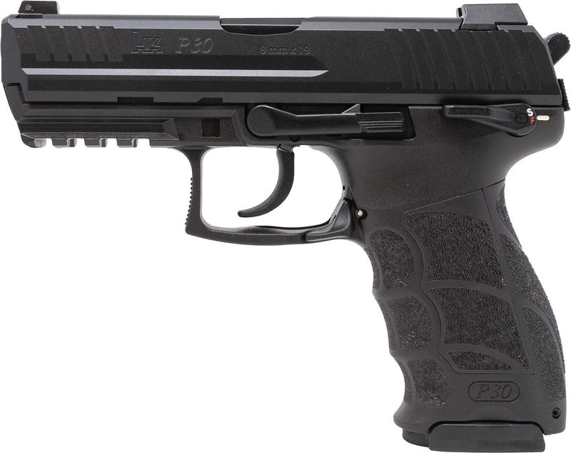 Heckler and Koch P30S 9mm 3.85" Barrel 15-Rounds