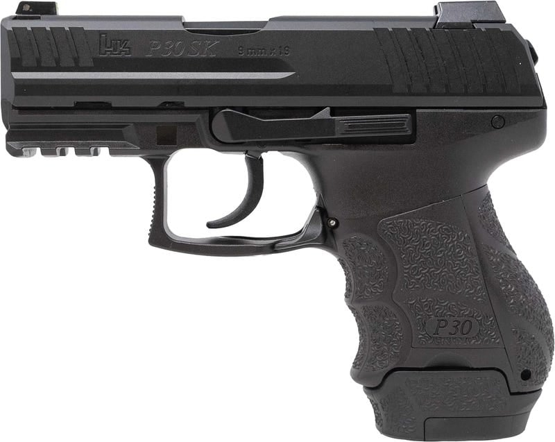 Heckler and Koch P30SK V1 9mm 3.27" Barrel 12/15-Rounds