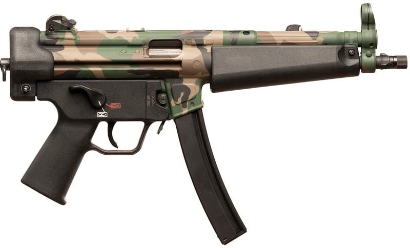 Heckler and Koch SP5 Woodland 9mm 8.8" Barrel 30-Rounds