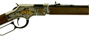 Henry Repeating Arms Golden Boy 2nd Amendment Tribute Nickel .22 LR 20" Barrel 16-Rounds