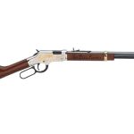 Henry Repeating Arms Golden Boy God Bless America Edition Nickel / Wood .22 Long / .22 Short 20-inch 21Rds
