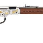Henry Repeating Arms Golden Boy Spirit of the Corps Walnut / Nickel / Gold .22 LR/S/L 20" Barrel 16/21-Rounds