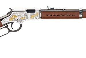 Henry Repeating Arms Golden Boy Spirit of the Corps Walnut / Nickel / Gold .22 LR/S/L 20" Barrel 16/21-Rounds