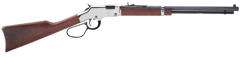 Henry Repeating Arms Golden Boy Silver Large Loop Nickel / Wood .22 S/L/LR 20" Barrel 21-Rounds