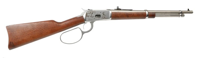 Heritage Firearms R92 Stainless Engraved .357 Mag / .38 SPL 18" Barrel 8-Rounds