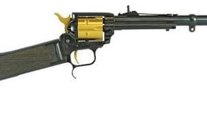 Heritage Firearms Rancher Carbine Black / Gold .22 LR 16" Barrel 6-Rounds