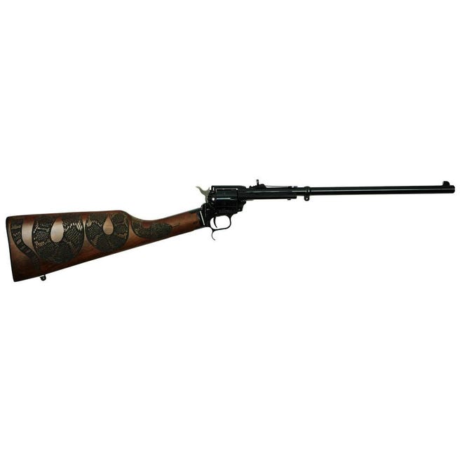 Heritage Firearms Rancher Carbine Snake Engraved Walnut .22 LR 16" Barrel 6-Rounds