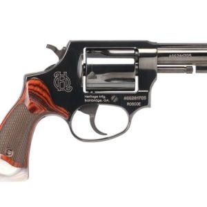 Heritage Firearms Roscoe DA/SA Blued .38 SPL 3" Barrel 5-Rounds Wood/Pearl Grips
