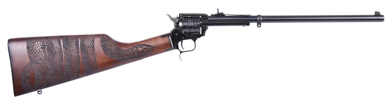 Heritage Firearms Rough Rider Rancher Carbine Walnut / Black .22 LR 16.125" Barrel 6-Rounds