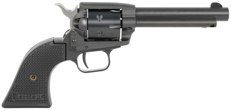 Heritage Firearms Rough Rider Satin Black .22 LR/.22 Mag 4.75" Barrel 6-Rounds Poly Grips