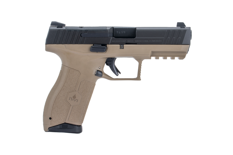IWI Masada Flat Dark Earth 9mm 4.1" Barrel 17-Rounds Night Sights