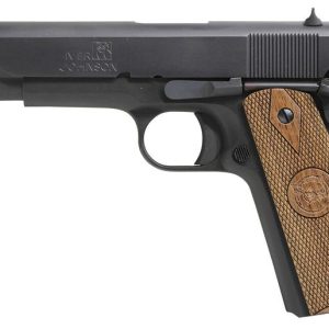 Iver Johnson 1911 A1 .38 Super 5" Barrel 9-Rounds Walnut Grips