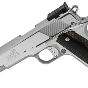Iver Johnson 1911 Eagle XLC Ported Chrome 10mm 6" Barrel 8-Rounds