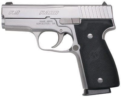 Kahr Arms P9 9MM 3.6 LCI M/SS 7rd MA
