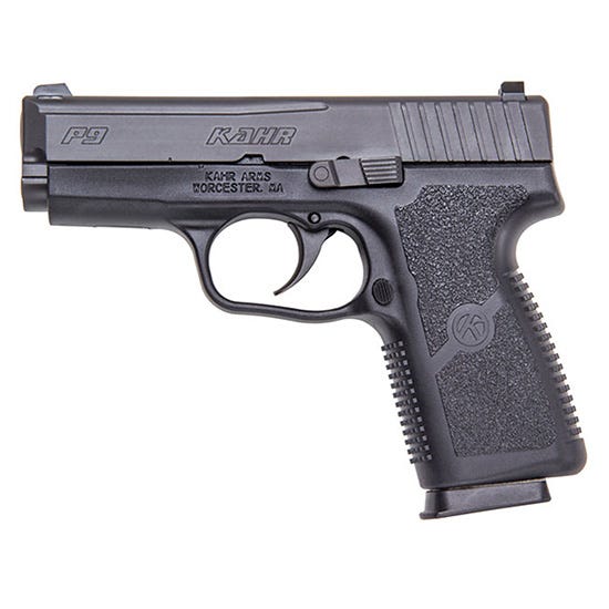 Kahr Arms P9 9mm 3.6" Barrel 7/8-Rounds