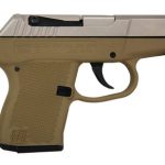 Kel-Tec P-3AT .380ACP 2.76-inch Barrel 6rd Nickel Boron Slide Tan Frame