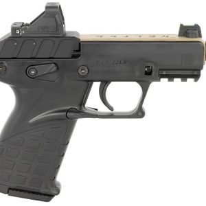 Kel-Tec P17 w/Optic Bundle Black / Tan .22 LR 3.8" Barrel 16-Rounds w/ Viridian RFX-11 Green Dot