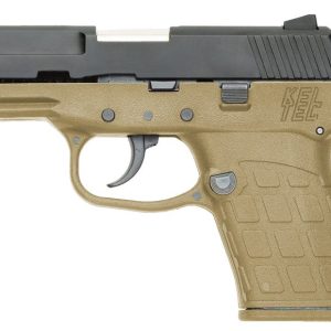 Kel-Tec PF-9 Pistol Tan Cerakote 9mm 3.1" Barrel 7-Rounds Automatic Hammer Block Safety