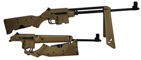 Kel-Tec SU-16 Sport Utility Carbine 5.56 - 16-inch 10rd Cerakote Tan