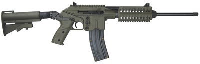 Kel-Tec SU-22E OD green .22lr 16.1-inch 26rd