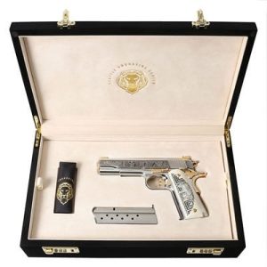 Kimber 1911 STS II Aztec Temple Burst Chrome .38 Super 5.25" Barrel 8-Rounds