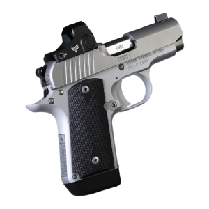 Kimber Micro 9 Stainless OI Silver 9mm 3.15" Barrel 7-Rounds With Swampfox Sentinel Optic
