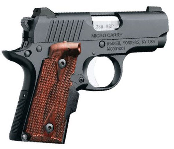 Kimber Micro Crimson Carry 380ACP 2.75 Inch 7 Rd Fixed Sights Black