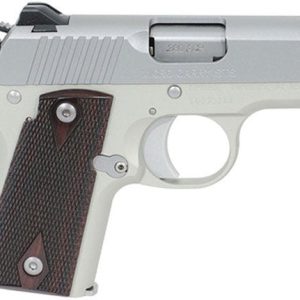 Kimber Micro Stainless Rosewood 380ACP 2.75 Inch  6 Rd Fixed Sights