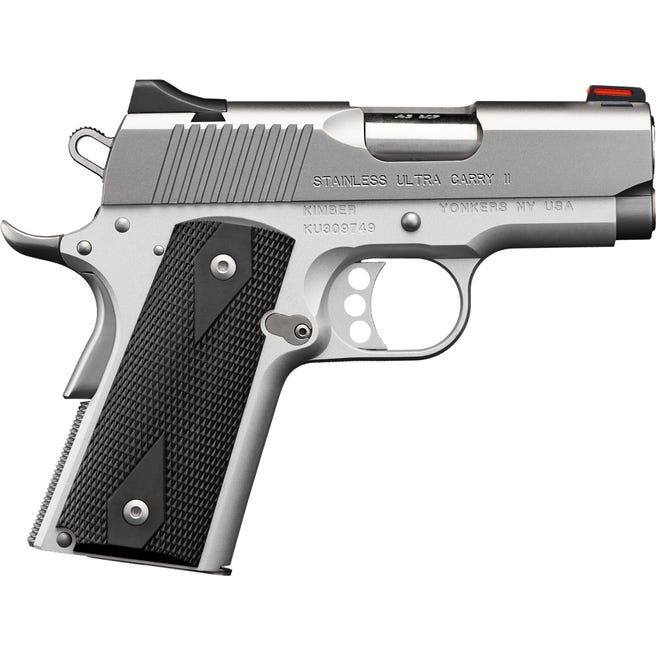 Kimber Stainless Ultra Carry II Silver .45 ACP 3" Barrel 7-Rounds