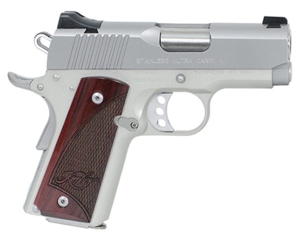 Kimber Stainless Ultra Carry II 9mm 3" Barrel 8-Rounds Fixed Sights Stainless